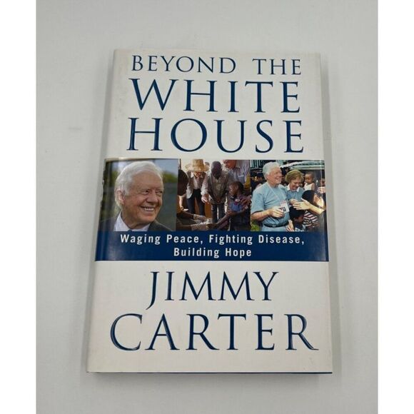President Jimmy Carter Signed Book Beyond The White House HC DJ 1st JSA Read - Picture 2 of 7